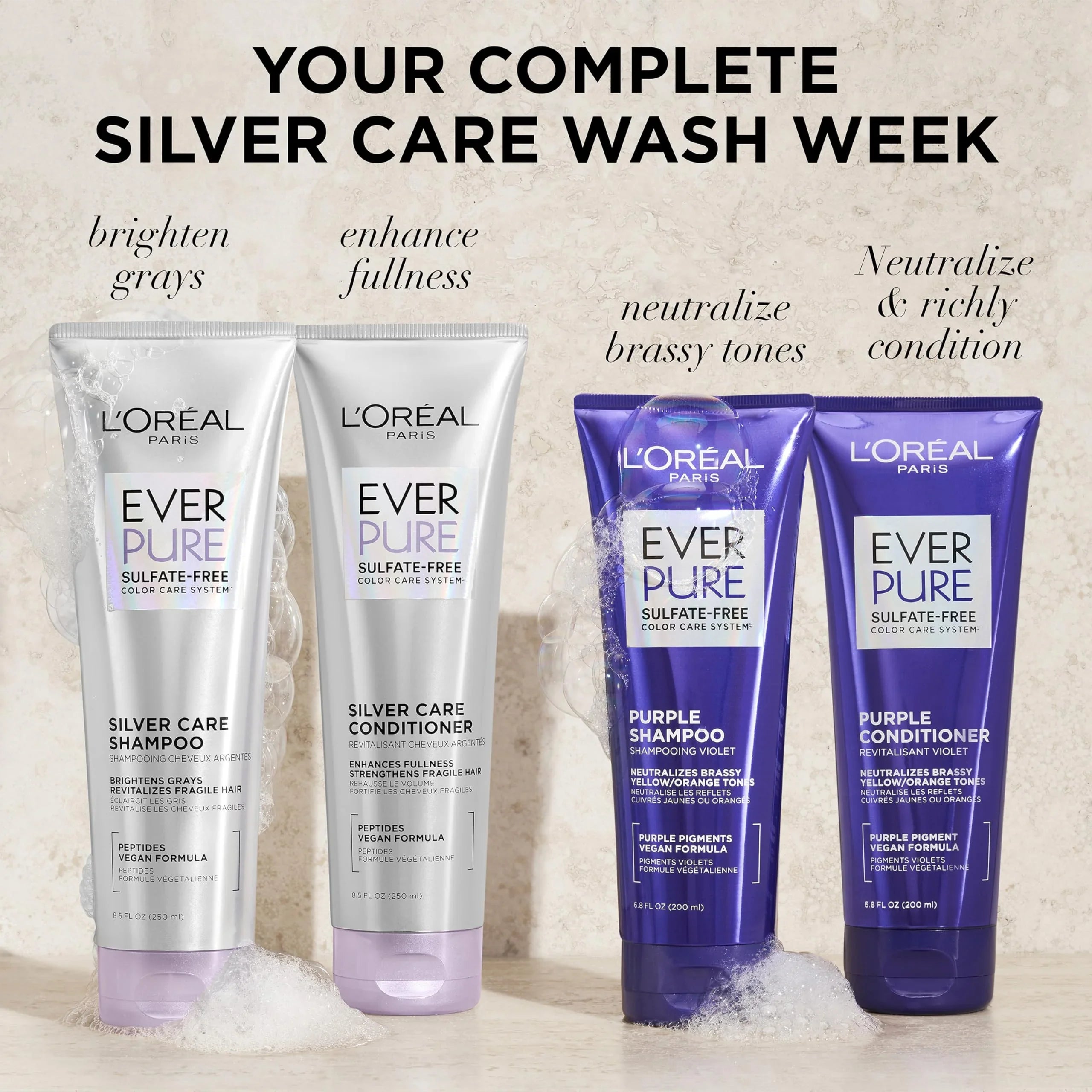 L'Oreal Paris Silver Care Shampoo & Conditioner