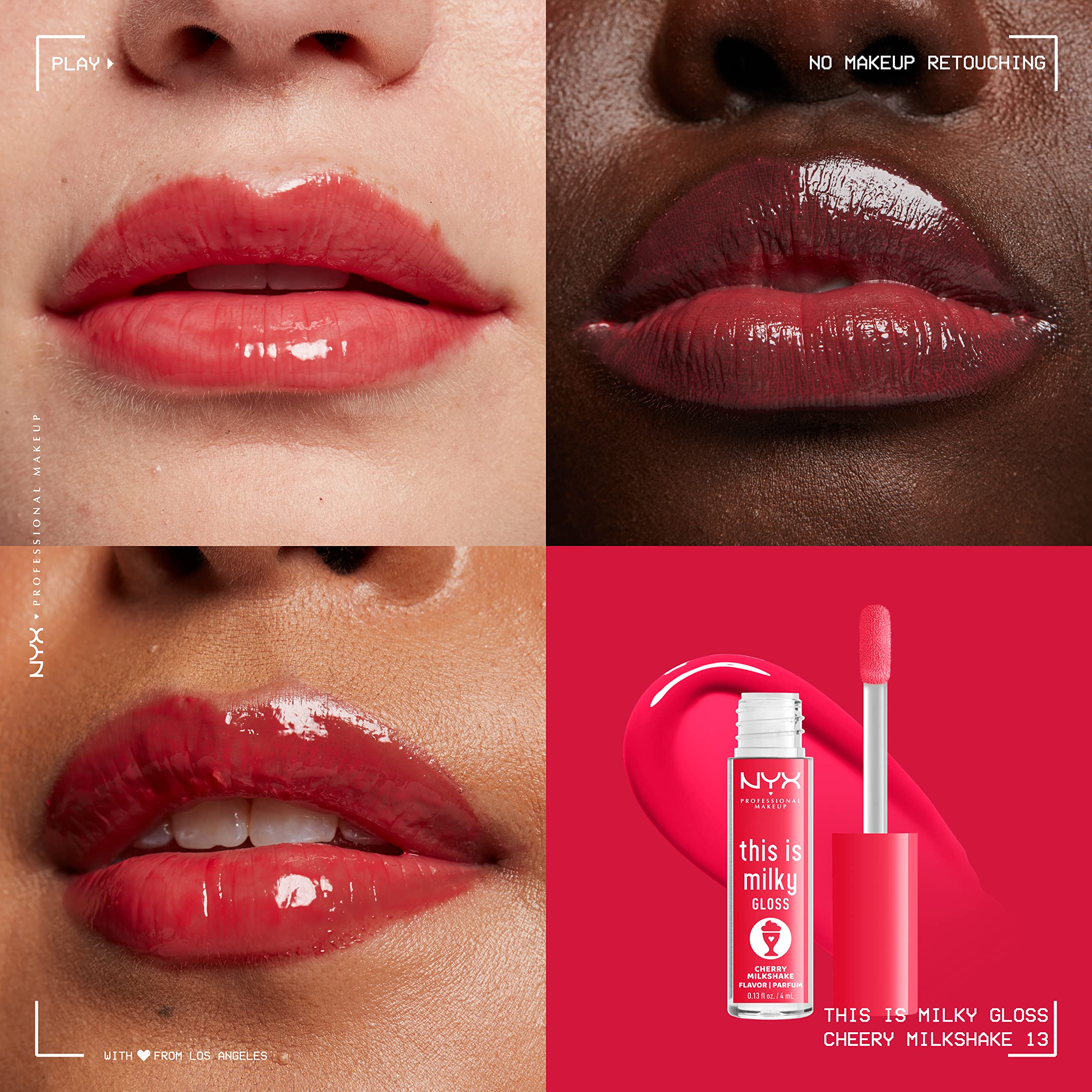 NYX Cherry Milkshake Lip Gloss