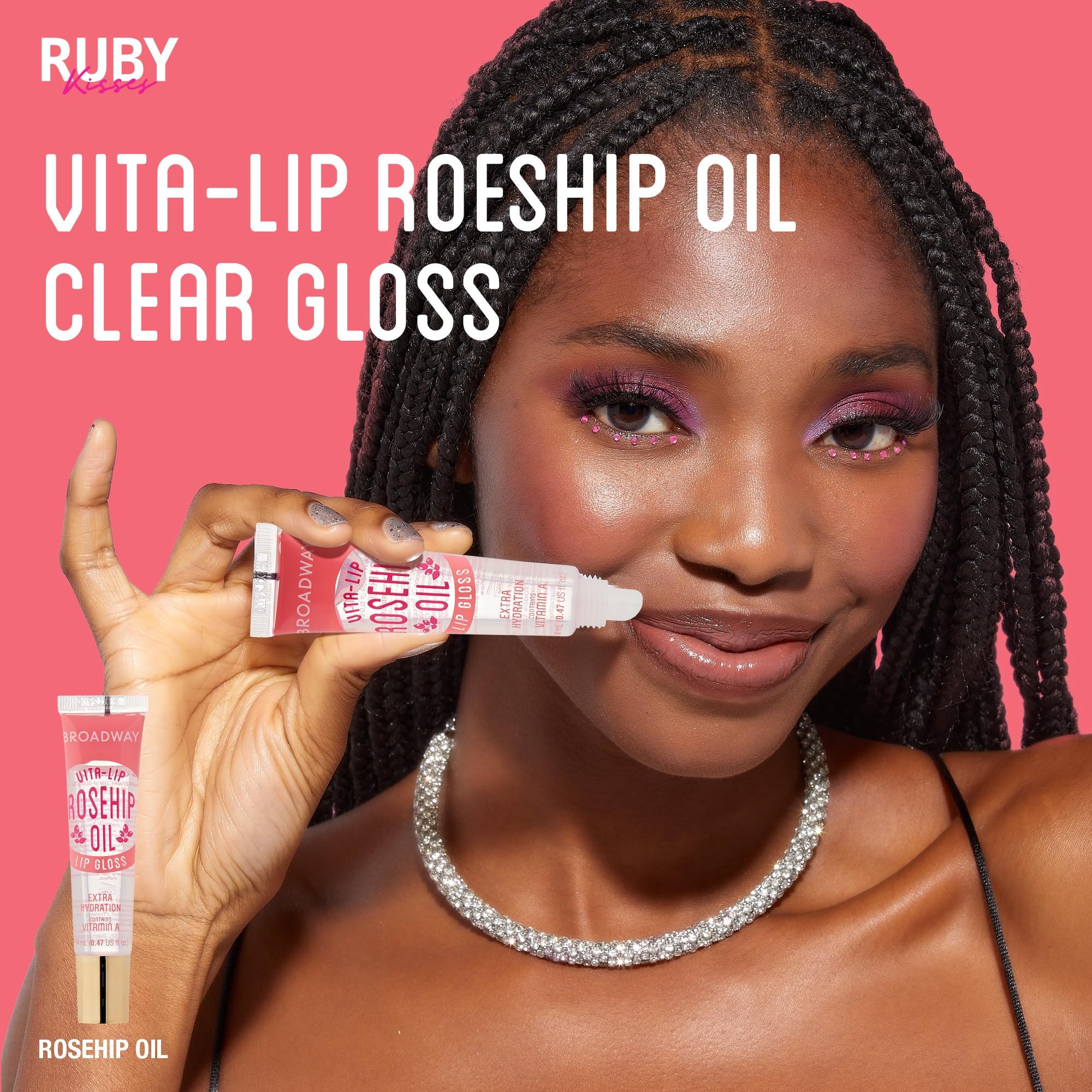 Ruby Kisses Rosehip Oil Lip Gloss