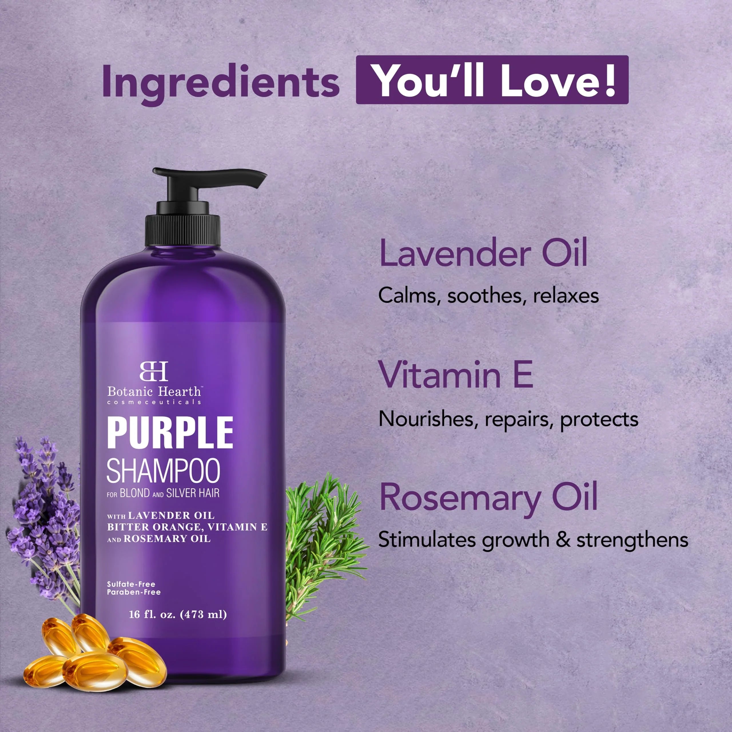 Botanic Hearth Purple Shampoo