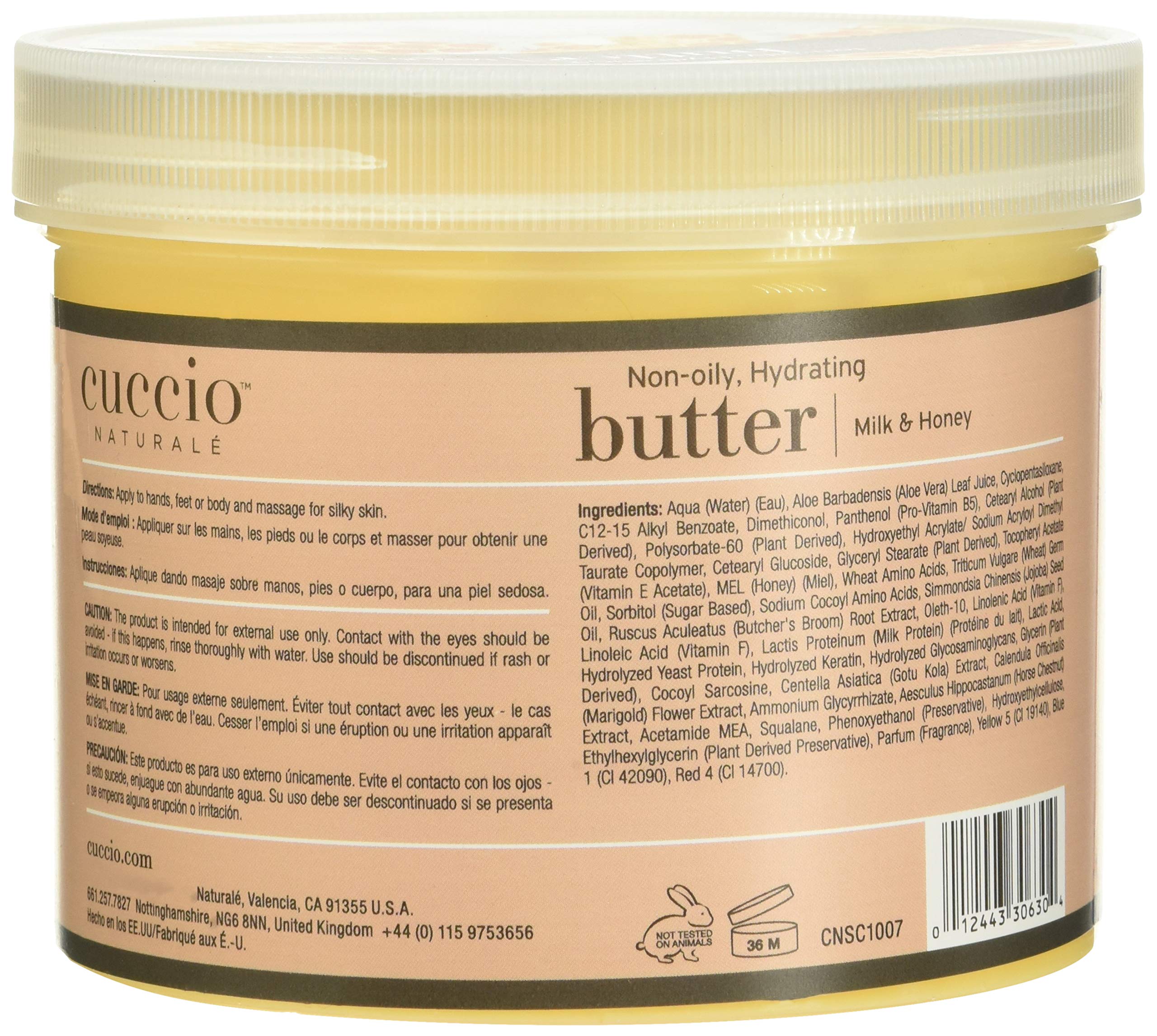 Cuccio Naturale Milk & Honey Butter Blend
