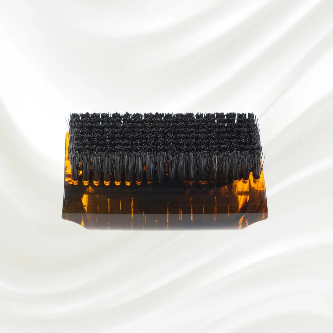 KOH-I-NOOR Jaspè Double Sided Nail Brush with Boar Bristles