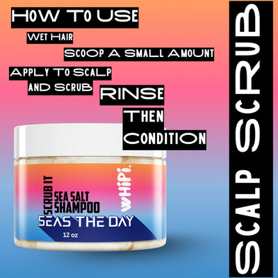 Whipi Co Scrub- Sea Salt Shampoo - Image 4