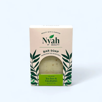 Nyah Beauty Tea Tree and Eucalyptus Soap - Image 1