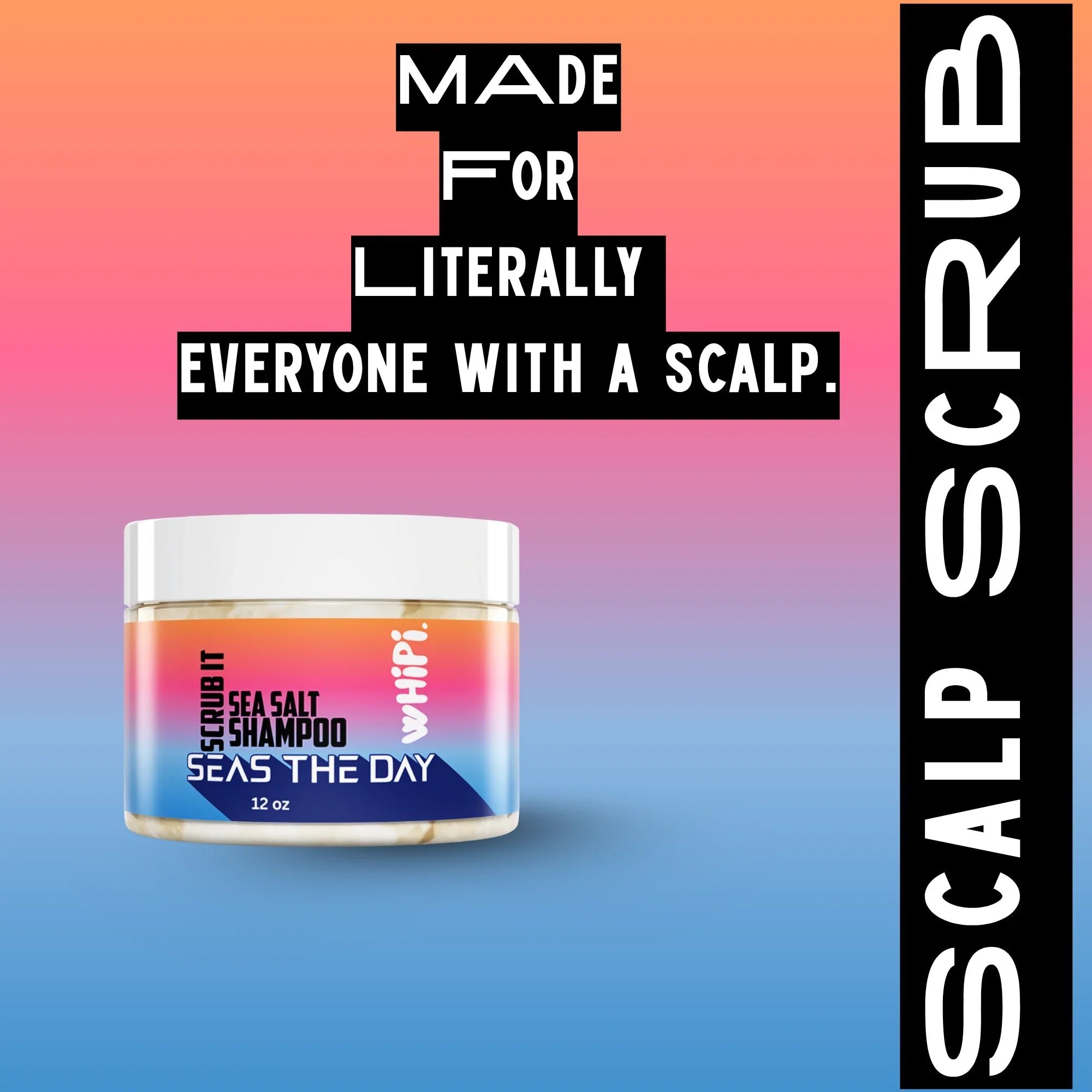 Whipi Co Scrub- Sea Salt Shampoo