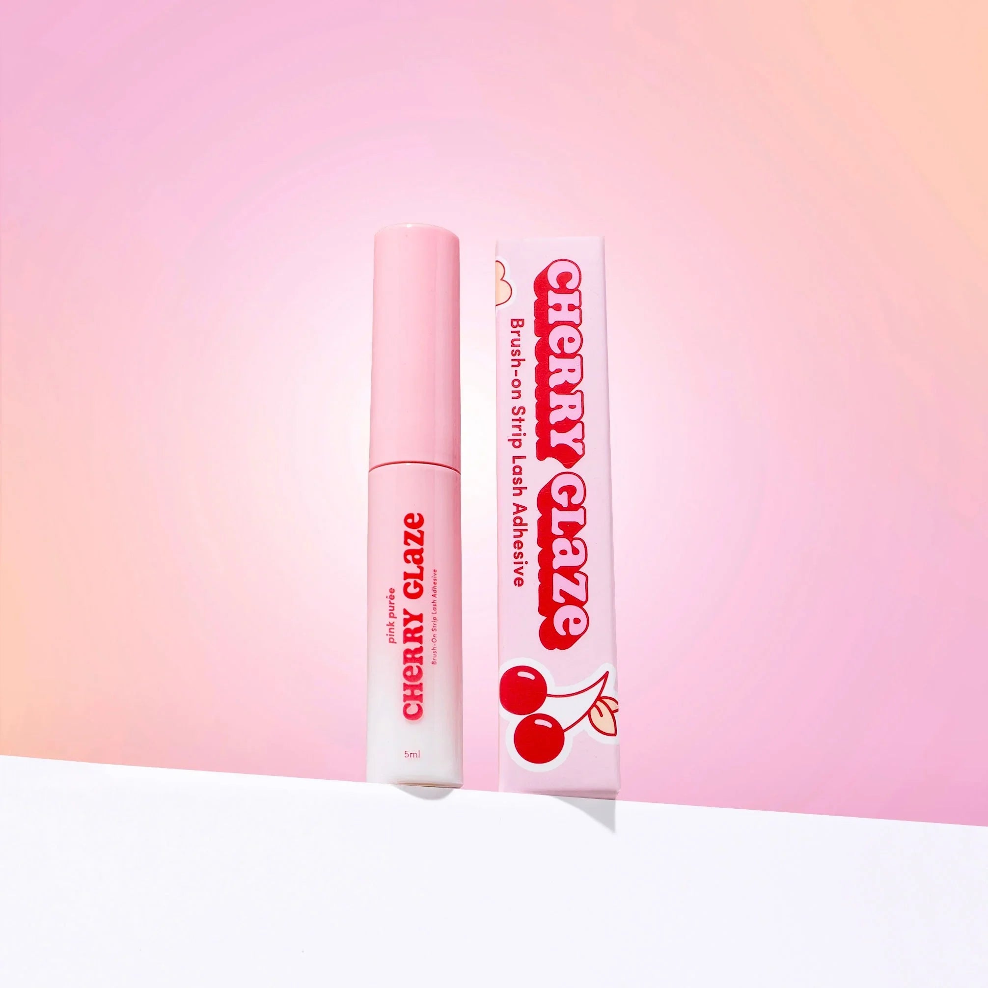 Pink Purée Cherry Glaze Adhesive