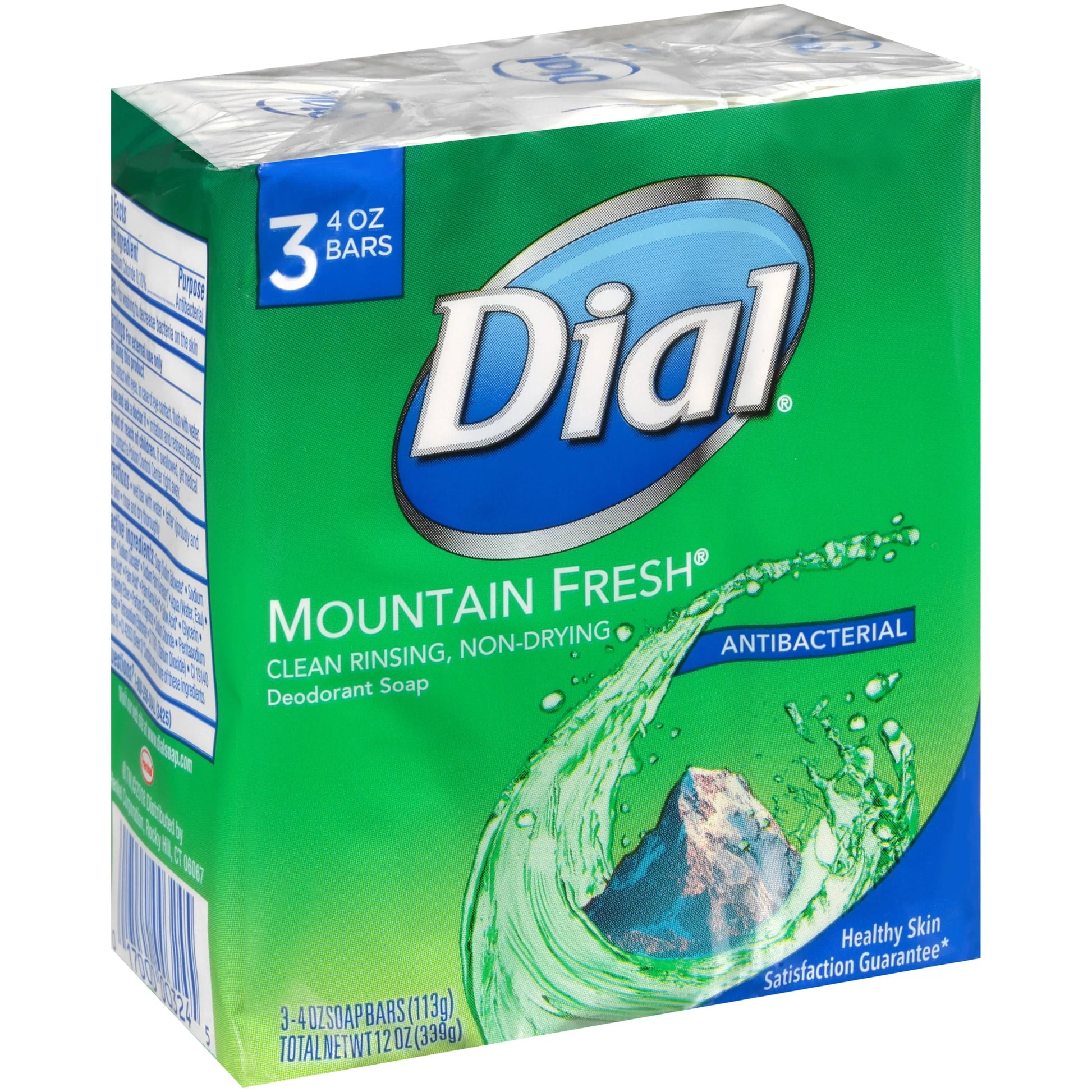 'Mountain Fresh' 4-Ounce Antibacterial Deodorant Soap 3 Pack