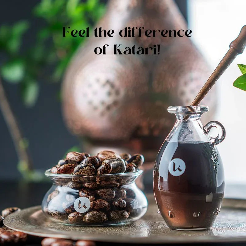 Katari Beauty Black Castor Oil for Hair & Brows