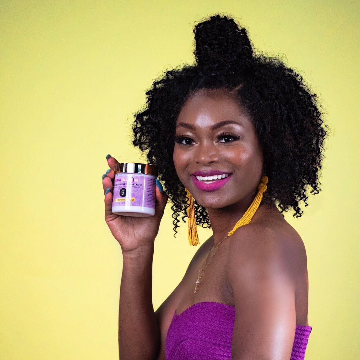 Naturalicious Step 2: Moisture Infusion Styling Creme (For Tight Curls)