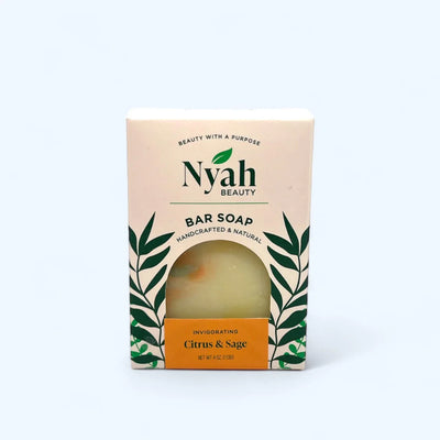 Nyah Beauty Citrus and Sage Soap - Image 1