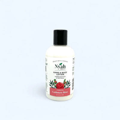 Nyah Beauty Cashmere Rose - Natural Hand and Body Lotion - Image 1