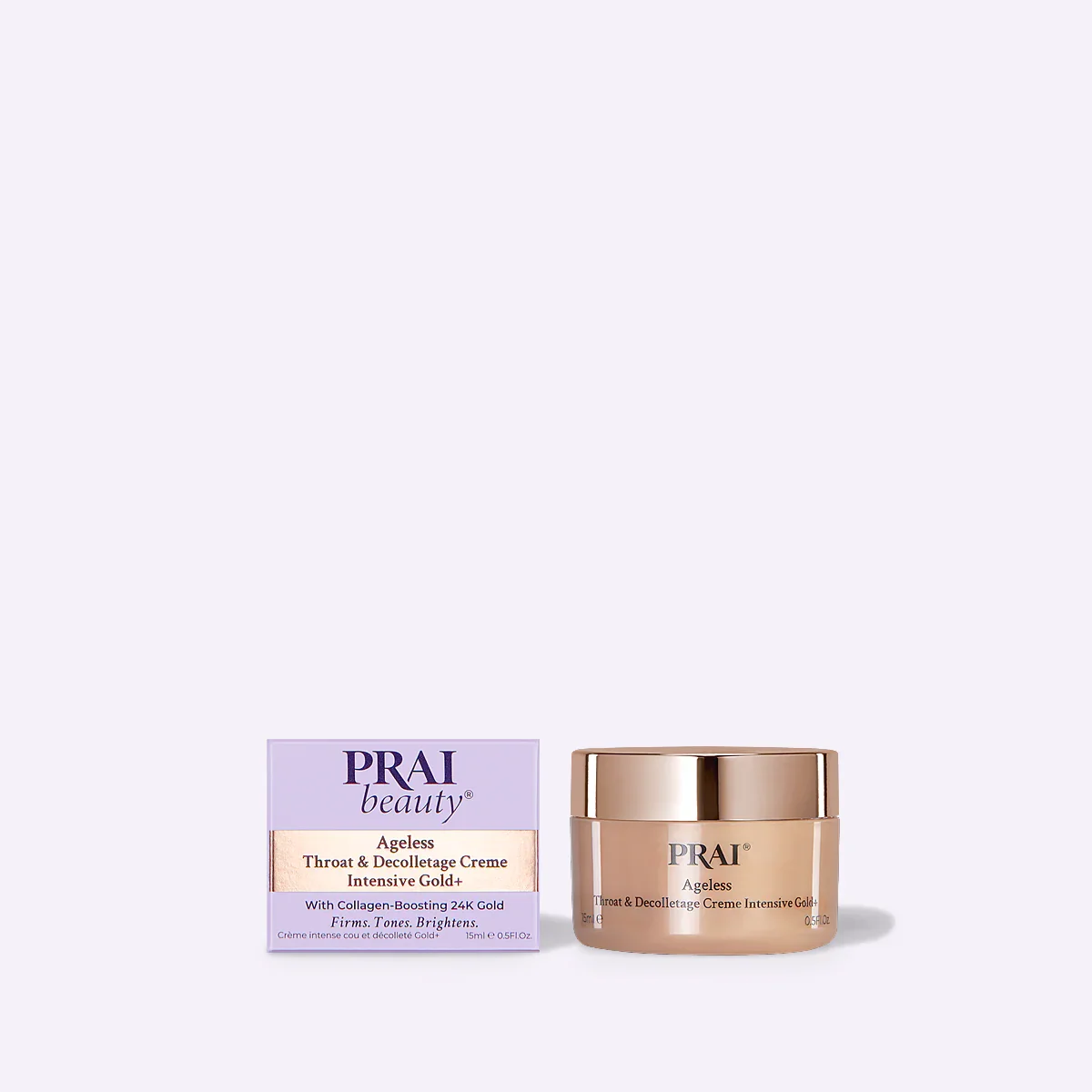 PRAI Beauty Ageless Throat & Decolletage Creme Intensive Gold+