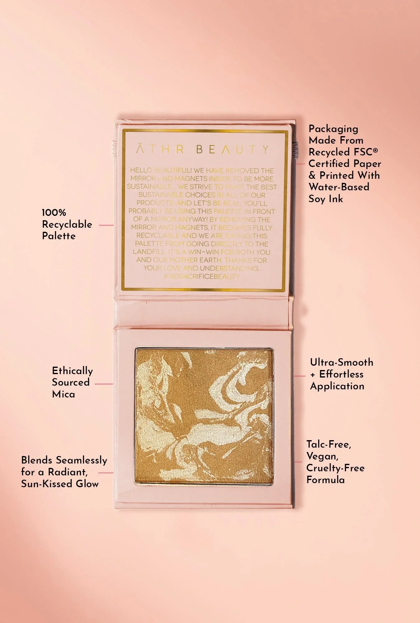 ĀTHR Beauty Diffused Reflections Bronzing Powder