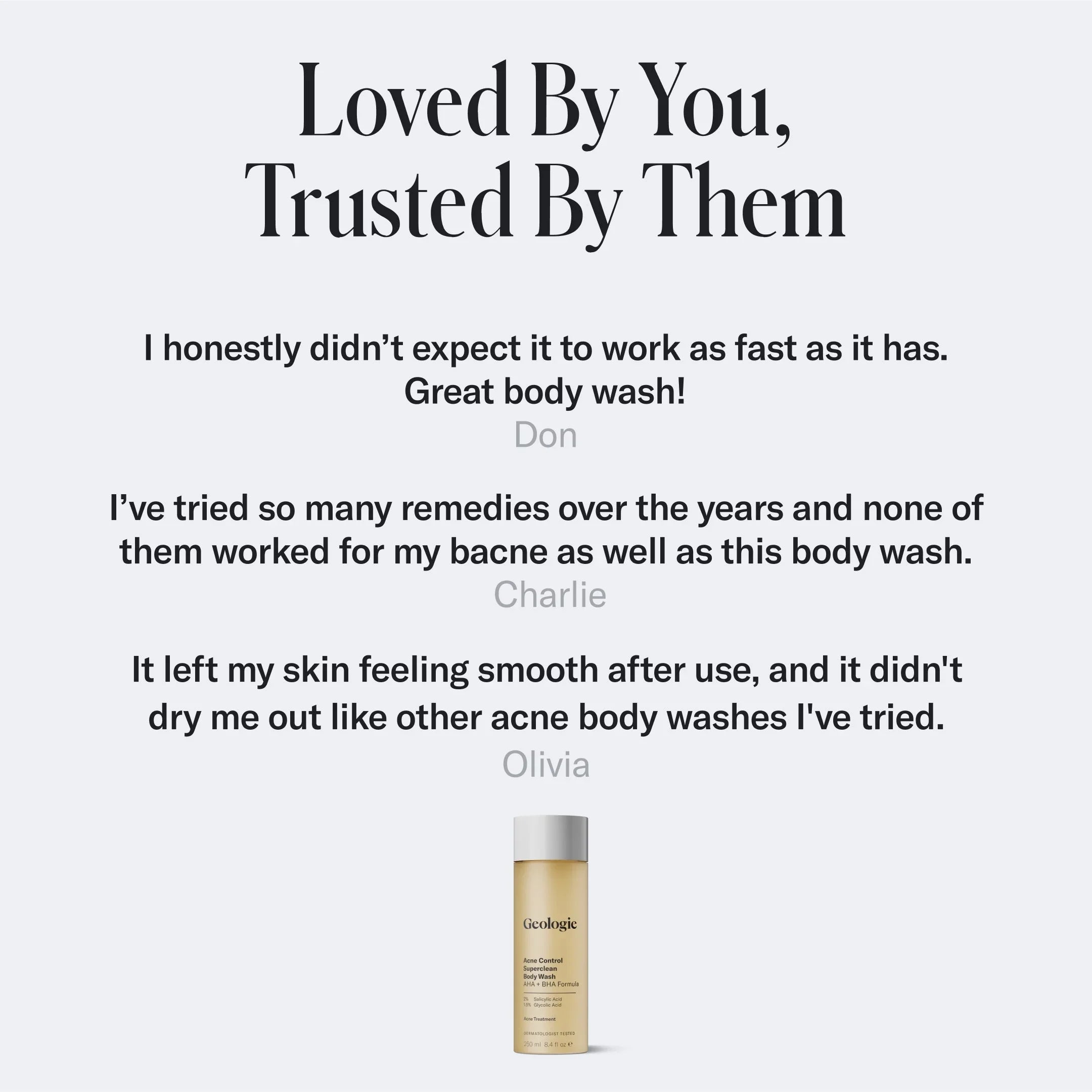 Geologie Acne Control Superclean Body Wash