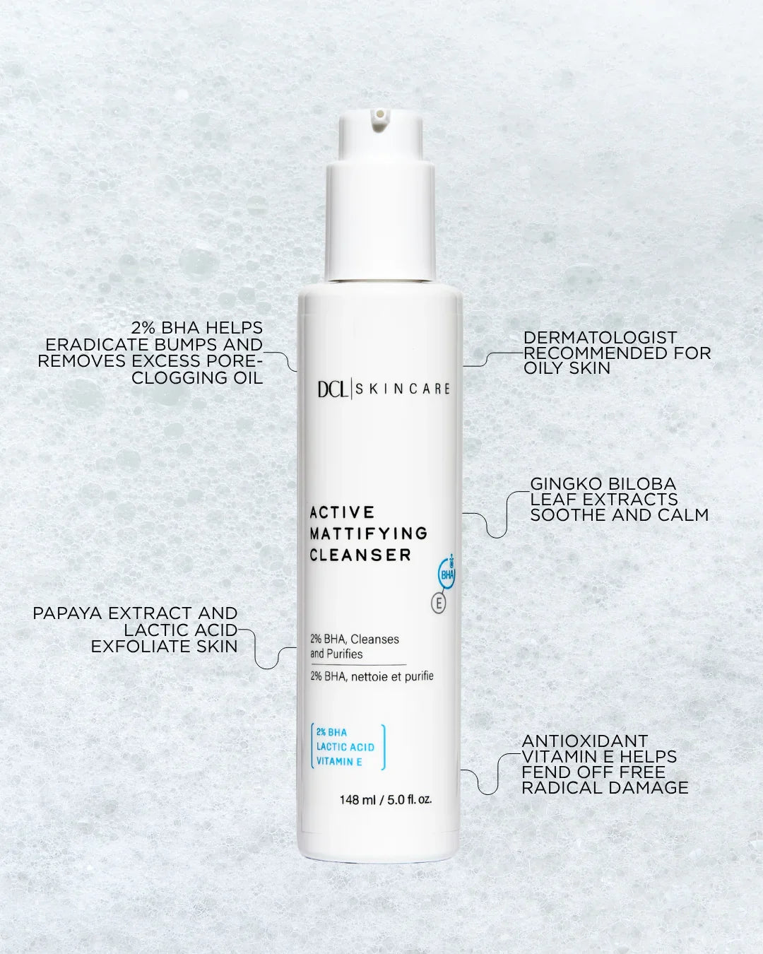 DCL Skincare Active Mattifying Cleanser