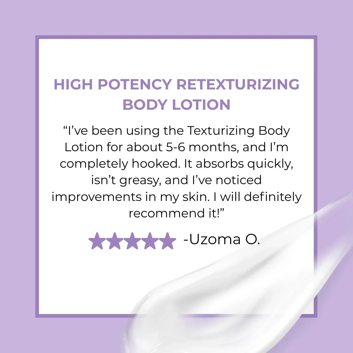 DCL Skincare High Potency Retexturizing Body Lotion