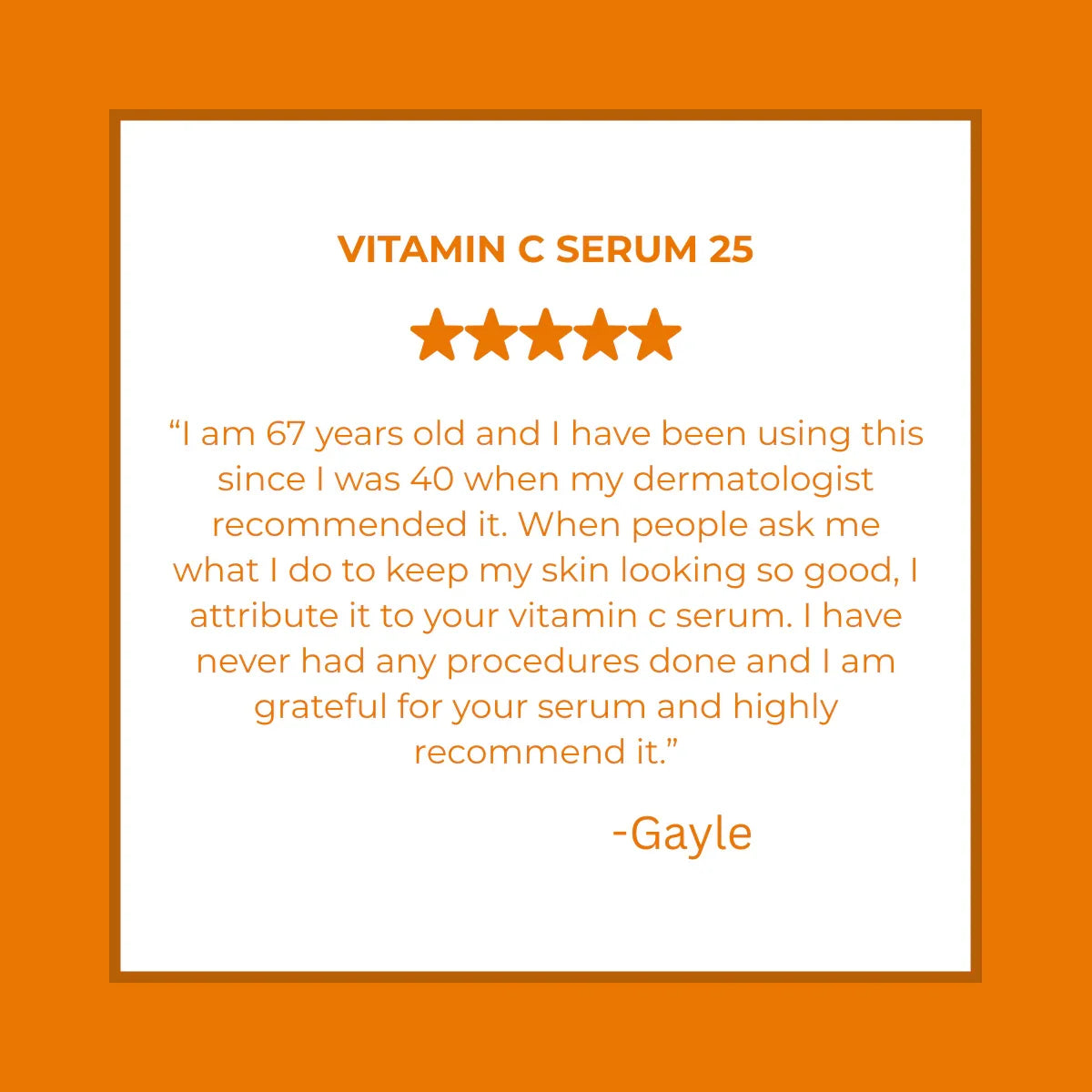 DCL Skincare Vitamin C Serum 25