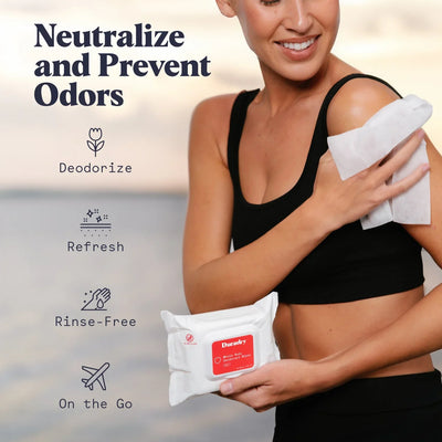 Duradry Whole Body Deodorant Wipes - Image 4