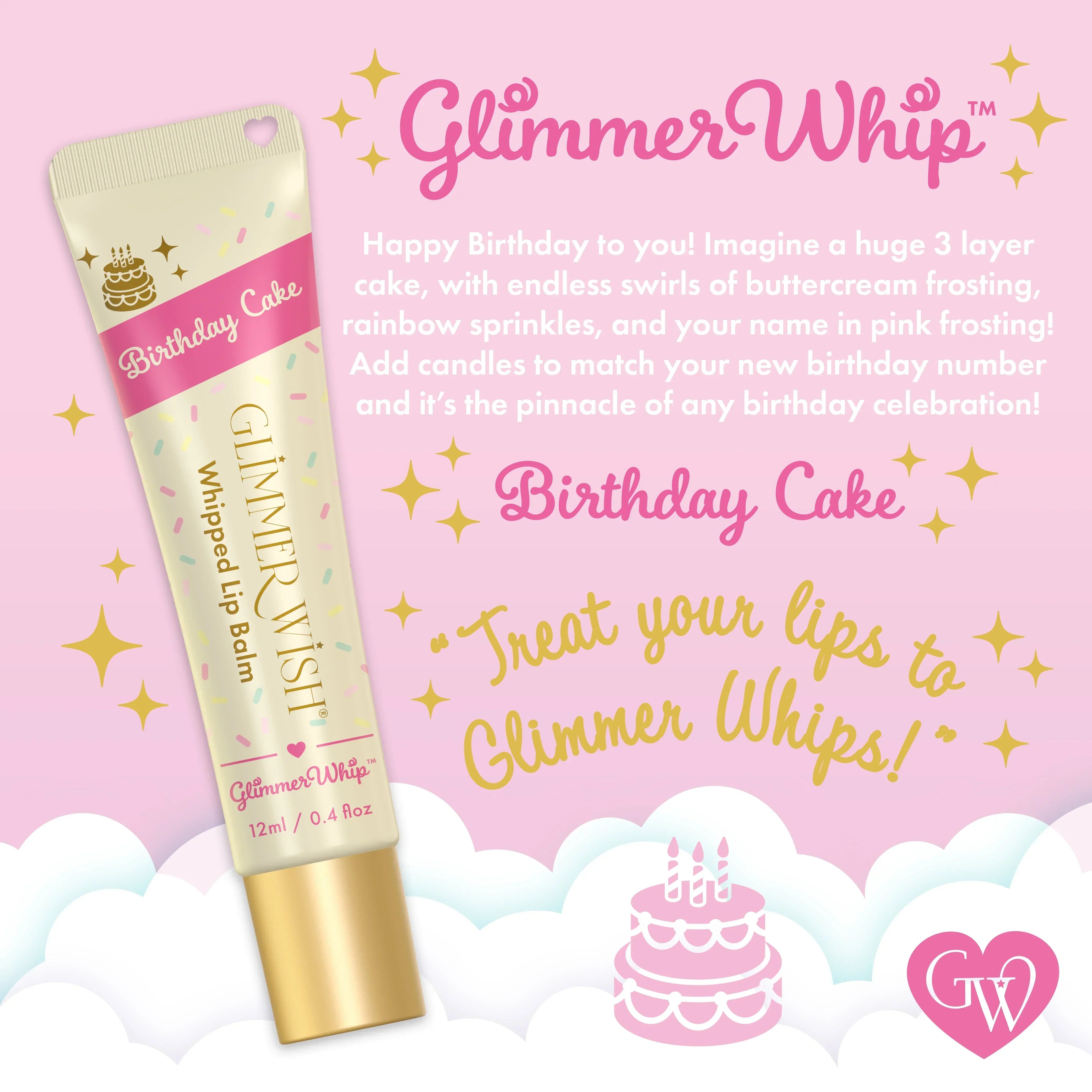 Glimmer Wish Glimmer Whip - Whipped Lip Balm