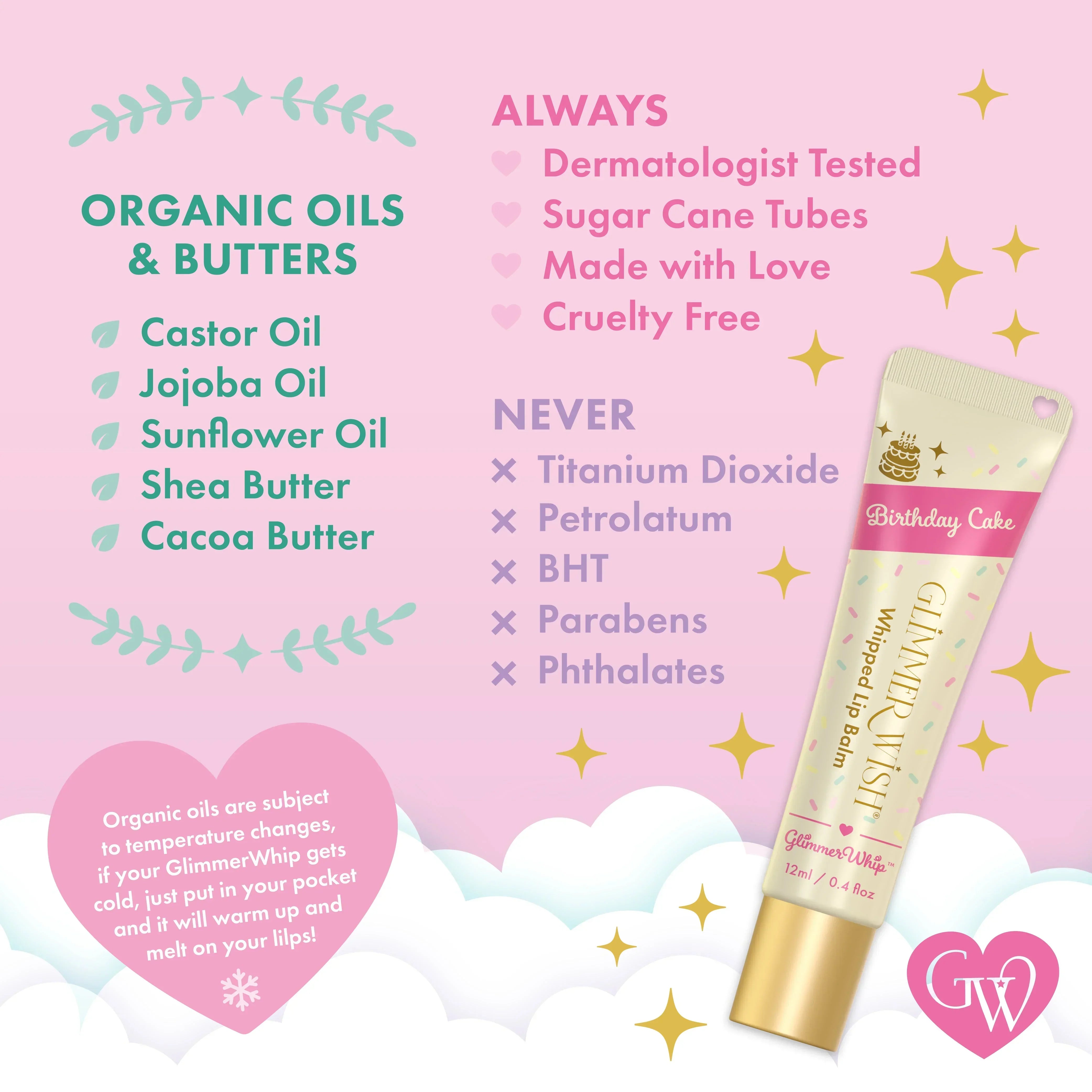 Glimmer Wish Glimmer Whip - Whipped Lip Balm