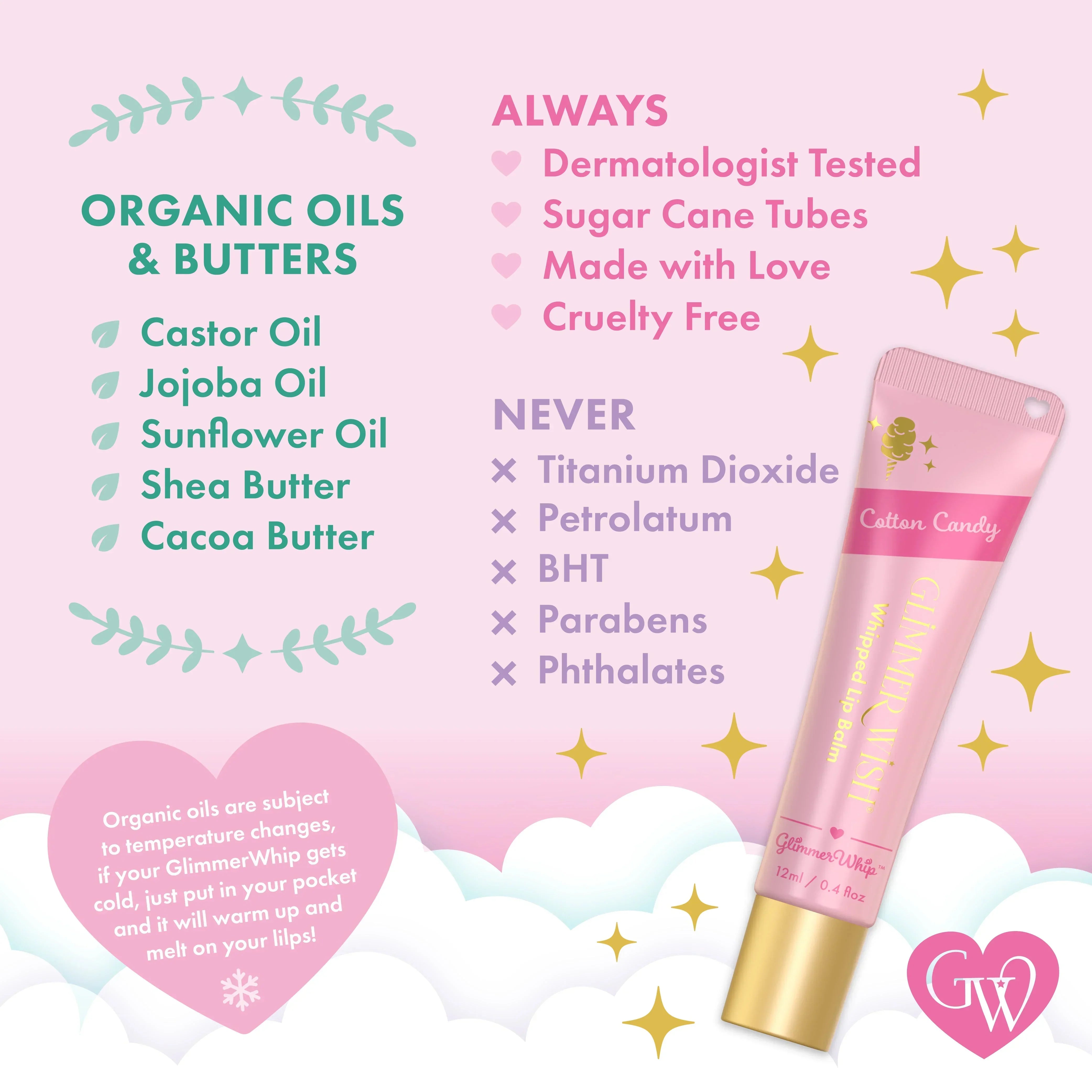 Glimmer Wish Glimmer Whip - Whipped Lip Balm