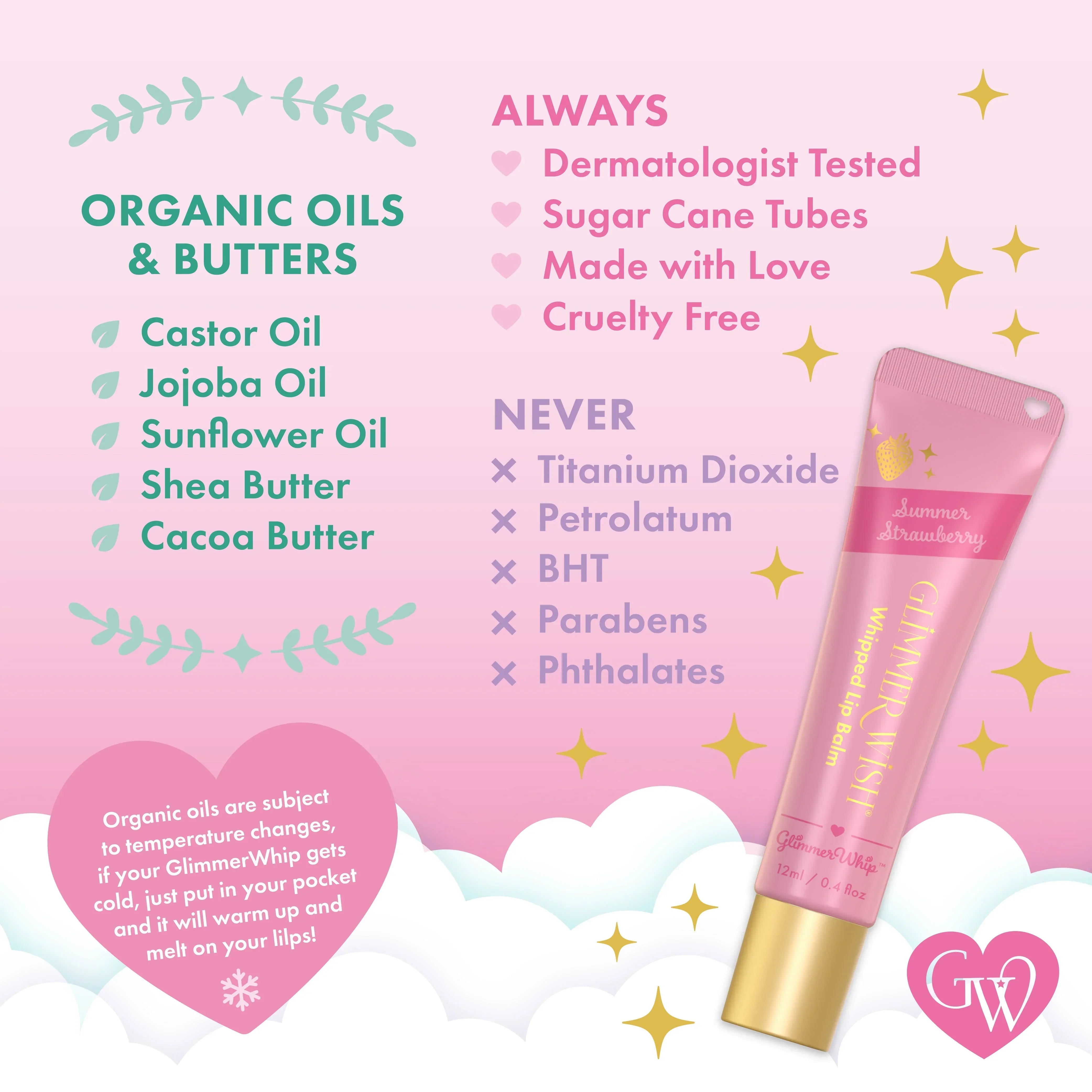 Glimmer Wish Glimmer Whip - Whipped Lip Balm