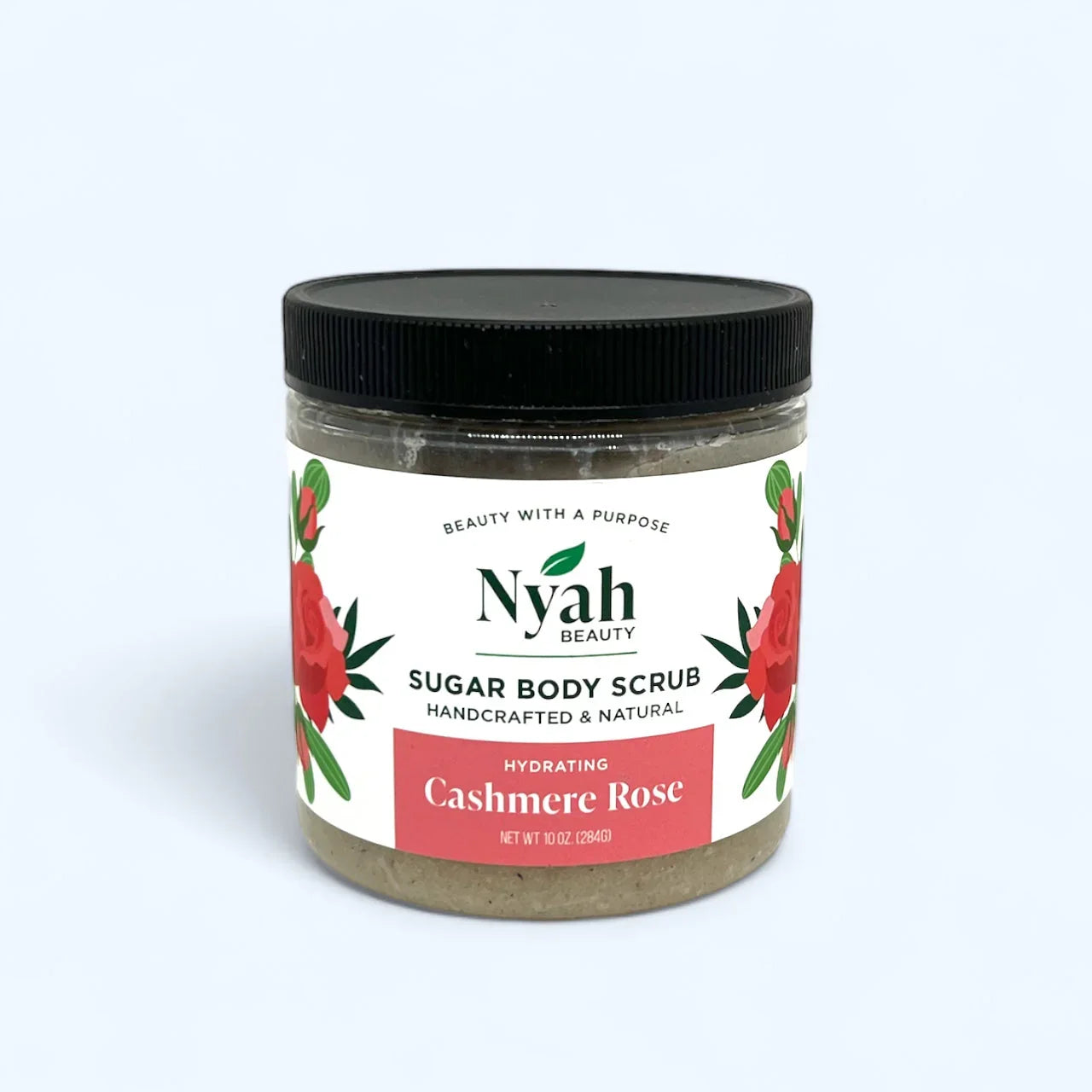 Nyah Beauty Cashmere Rose - Sugar Body Scrub