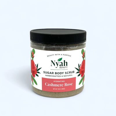 Nyah Beauty Cashmere Rose - Sugar Body Scrub - Image 1