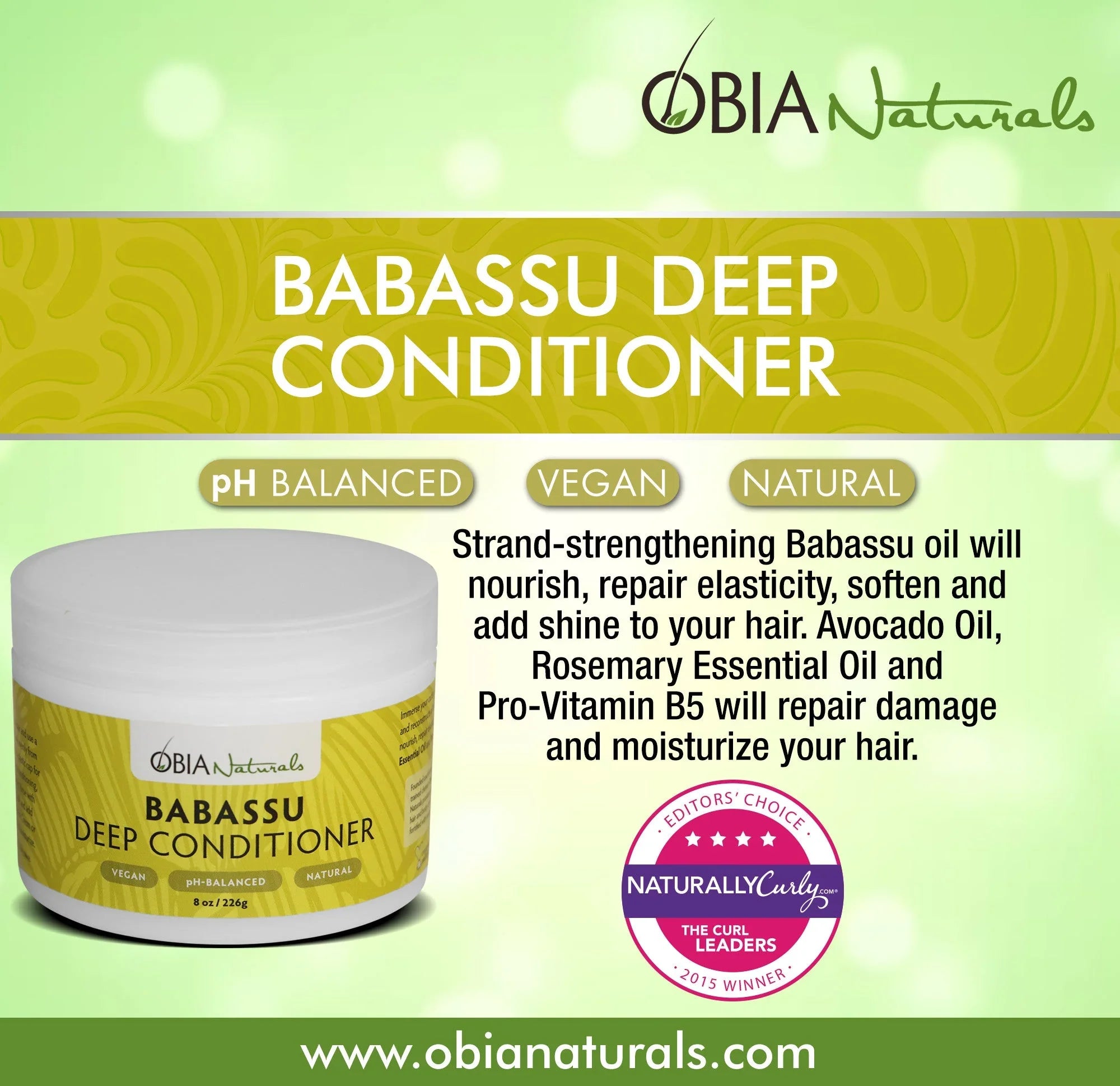 OBIA Naturals Babassu Deep Conditioner