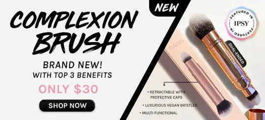 Chica Beauty Dual-Ended Retractable Complexion Brush