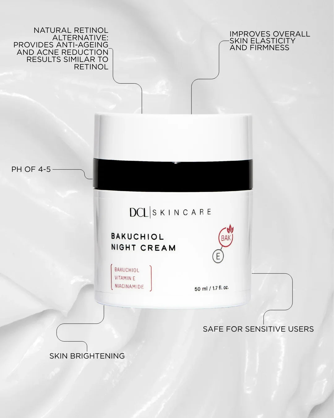 DCL Skincare Bakuchiol Night Cream