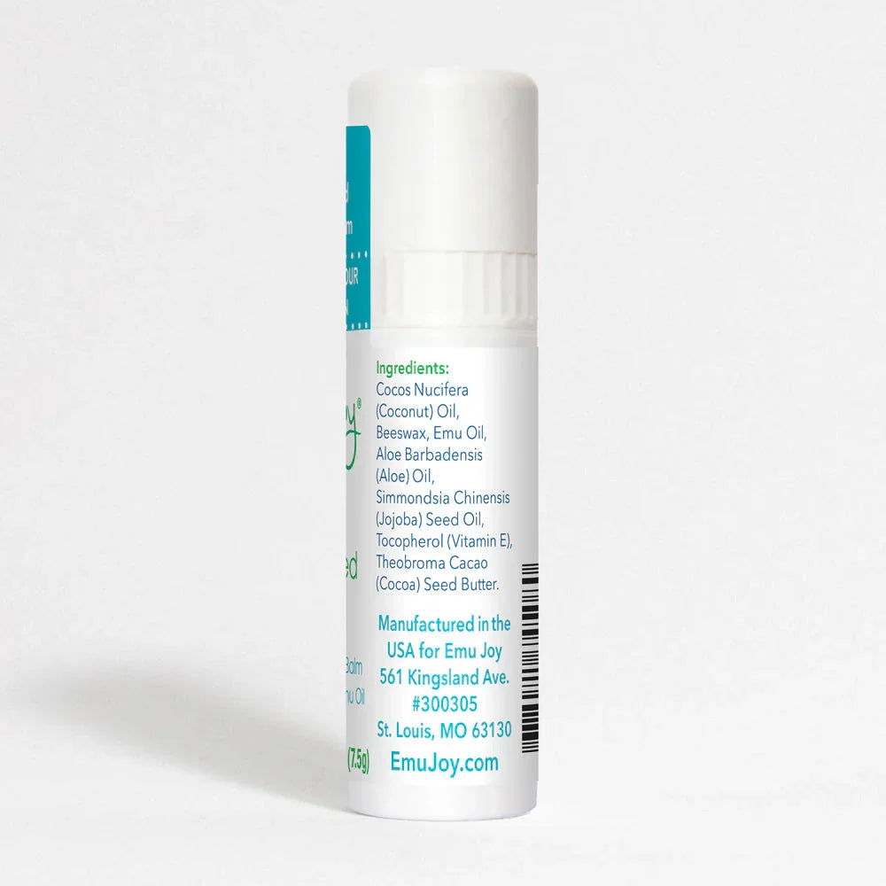 Emu Joy Chap-Lip Lip Balm Moisturizing Power Unlocked! – Emu Joy Banish Chapped Lips with Emu Oil