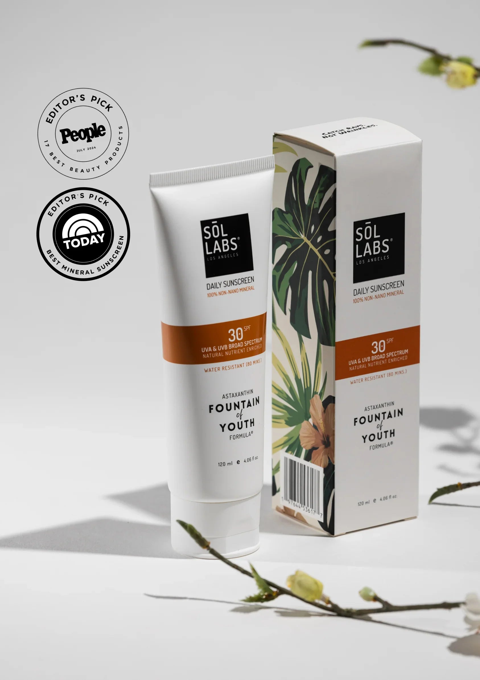 SOL LABS® Natural Mineral SPF 30 Daily Sunscreen Lotion