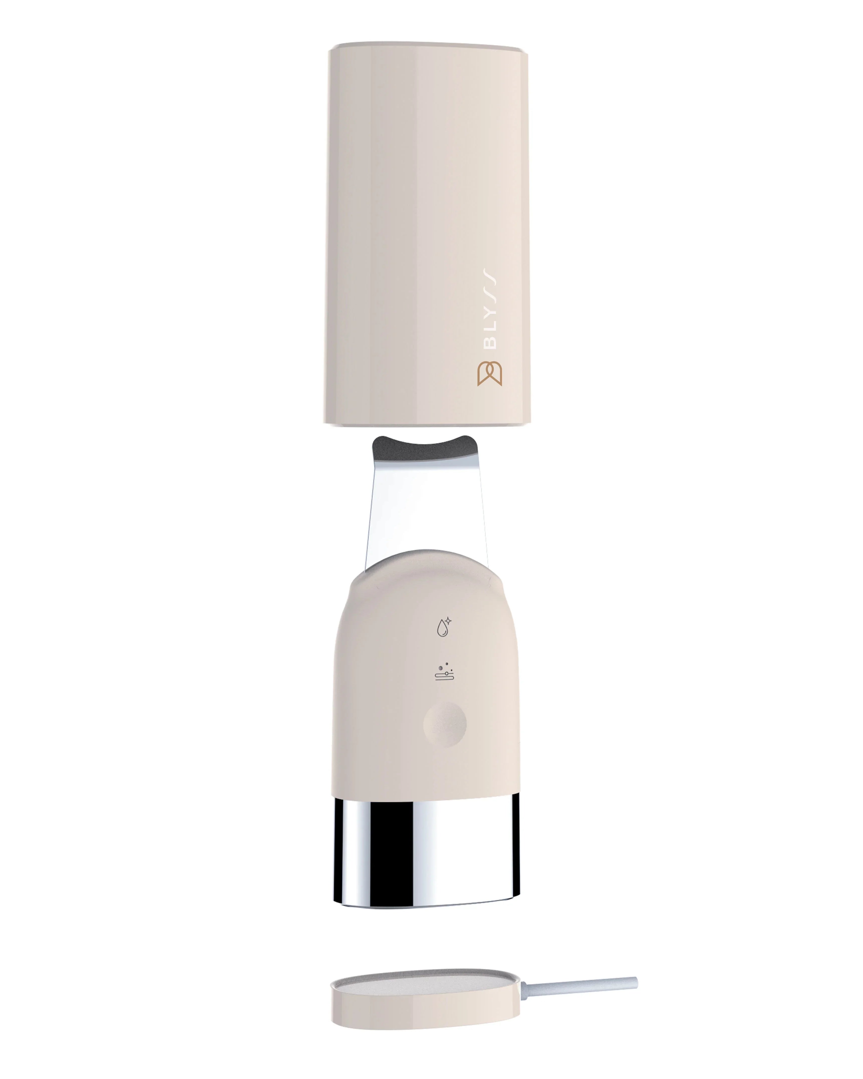 Blyss Care Blyss Iris – Ultrasonic Facial Scrubber & Skin Spatula