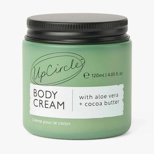 UpCircle Natural Body Cream with Aloe Vera + Cocoa Butter