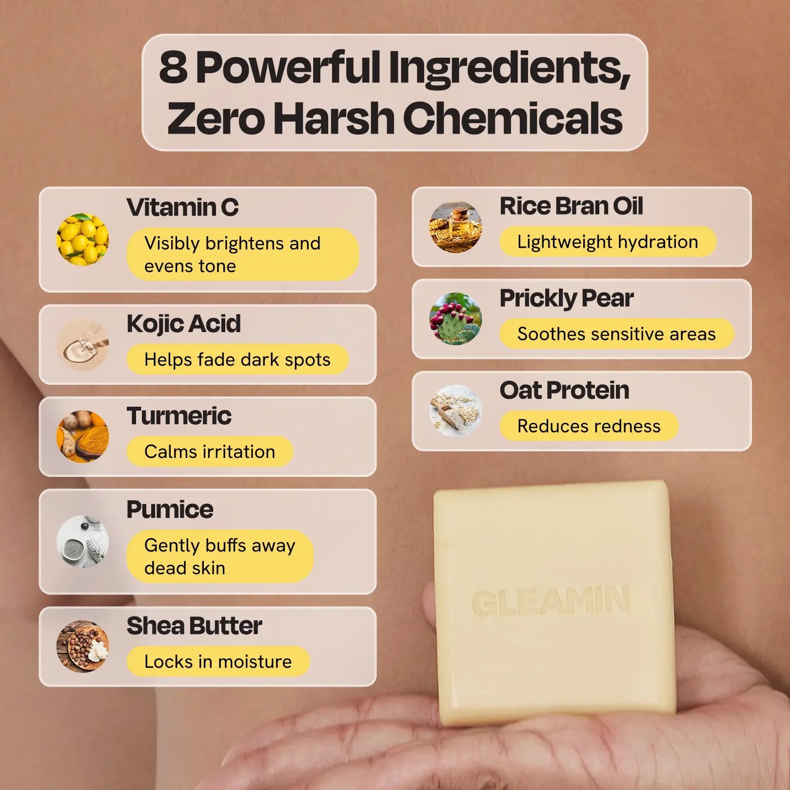 Gleamin Glow Body Bar