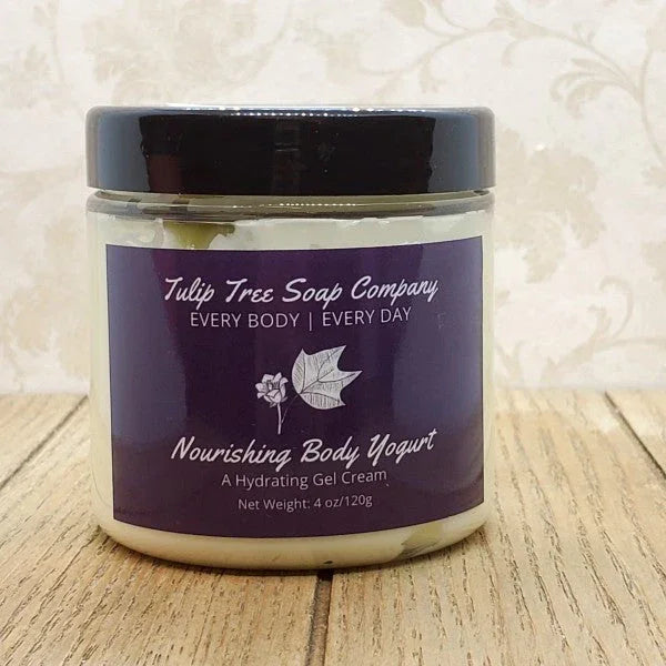 Tulip Tree Soap Company Body Yogurt - Gel Cream Hydrating Lotion