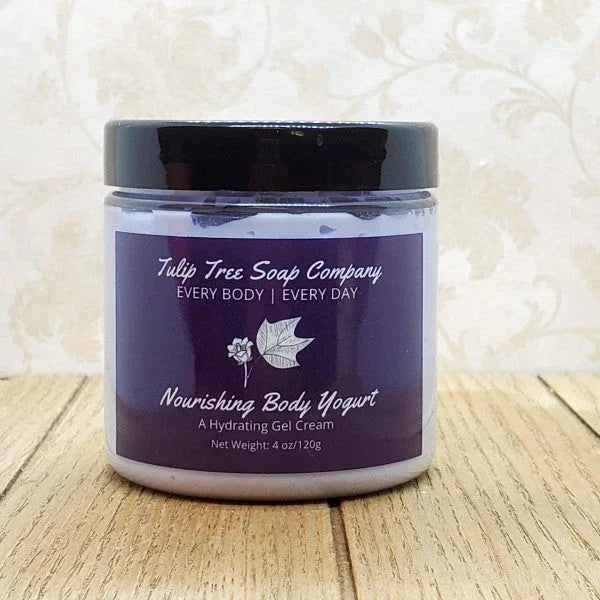 Tulip Tree Soap Company Body Yogurt - Gel Cream Hydrating Lotion