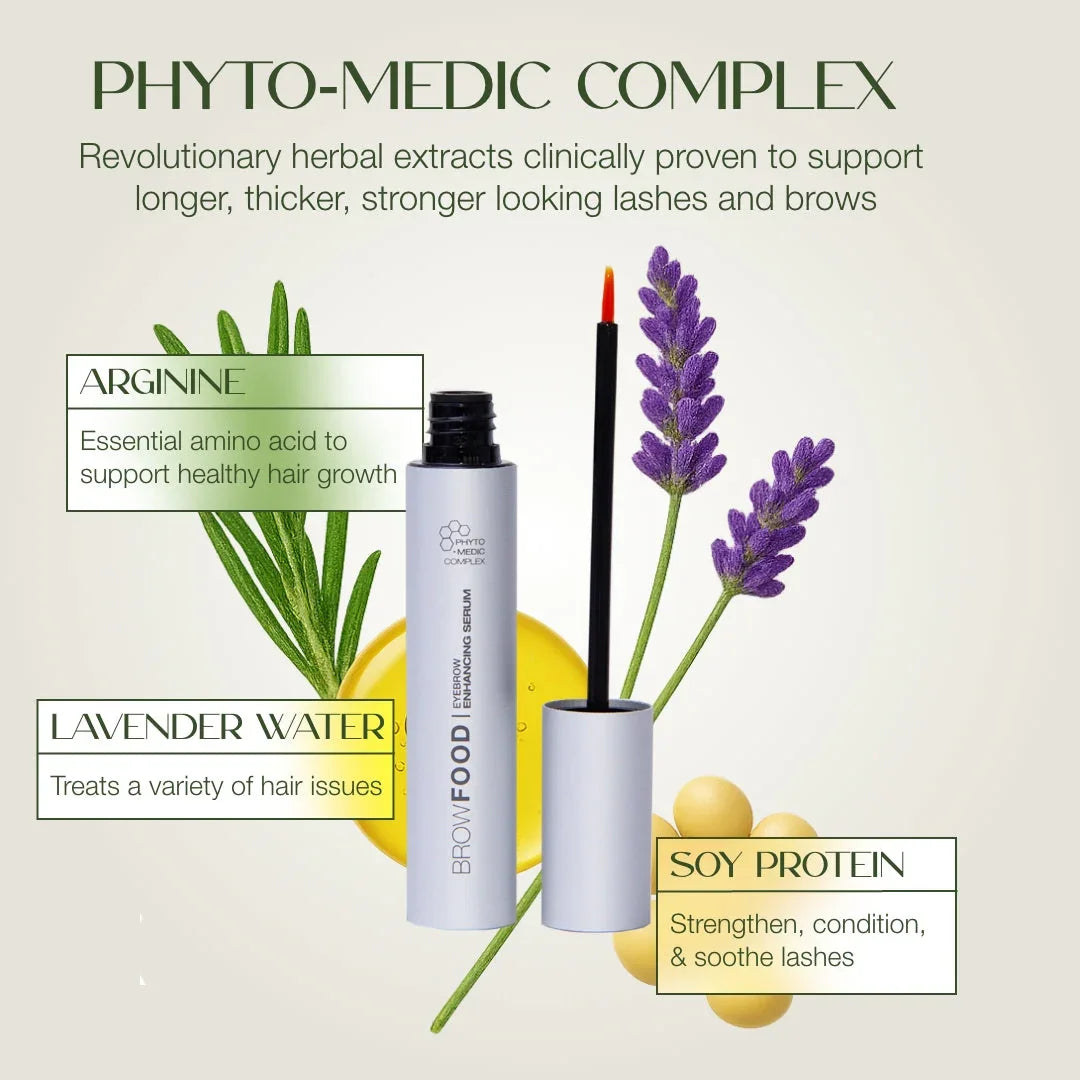 LASHFOOD Eyebrow Enhancing Serum, 3 Month Supply