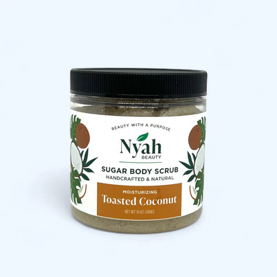 Nyah Beauty Toasted Coconut - Sugar Body Scrub - Image 1