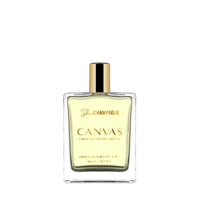 Skin Champagne CANVAS - CHOCOLATE OPULENCE PERFUMED BODY OIL - Image 1