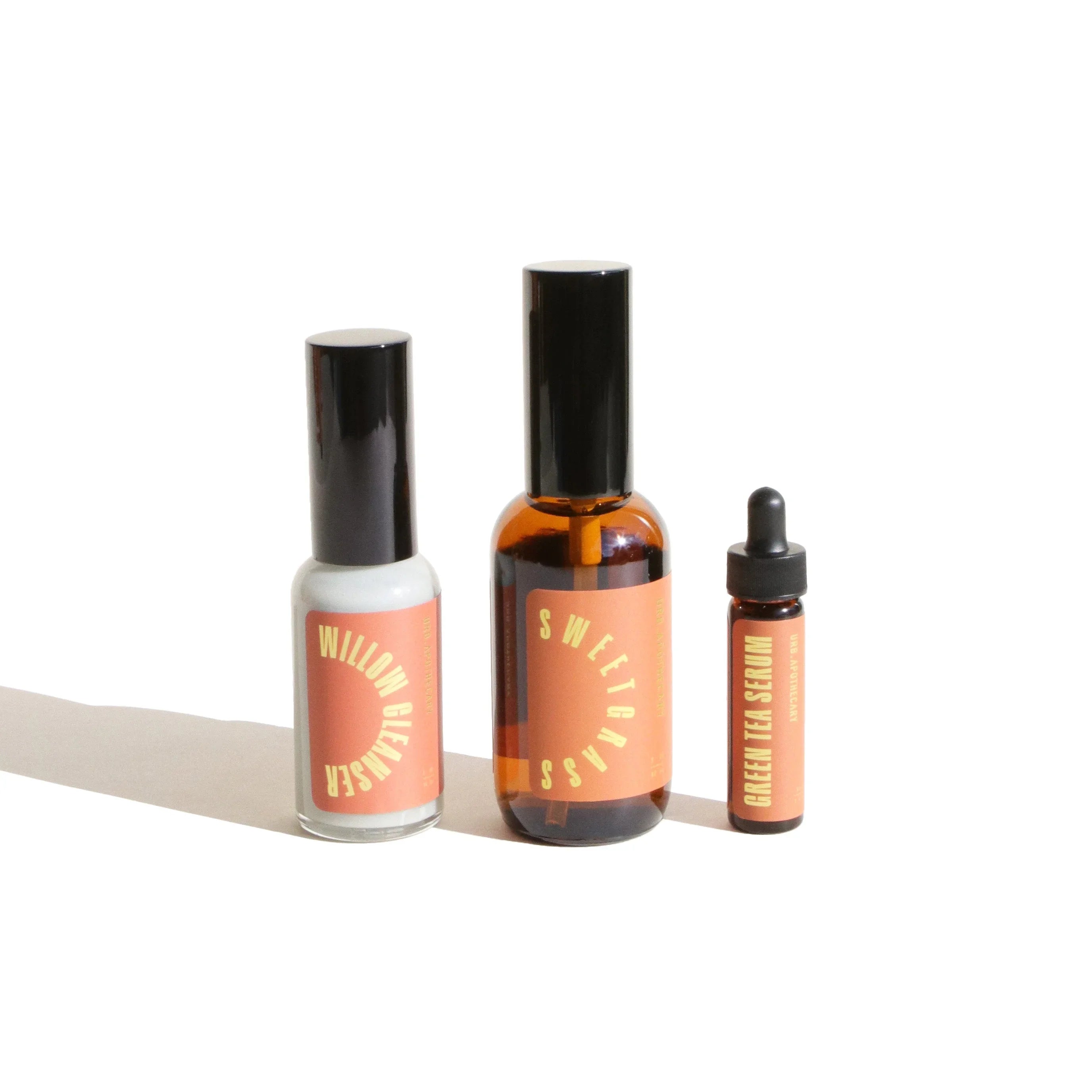 URB APOTHECARY Daily Vitality Trio with Willow Cleanser - Prone Skin