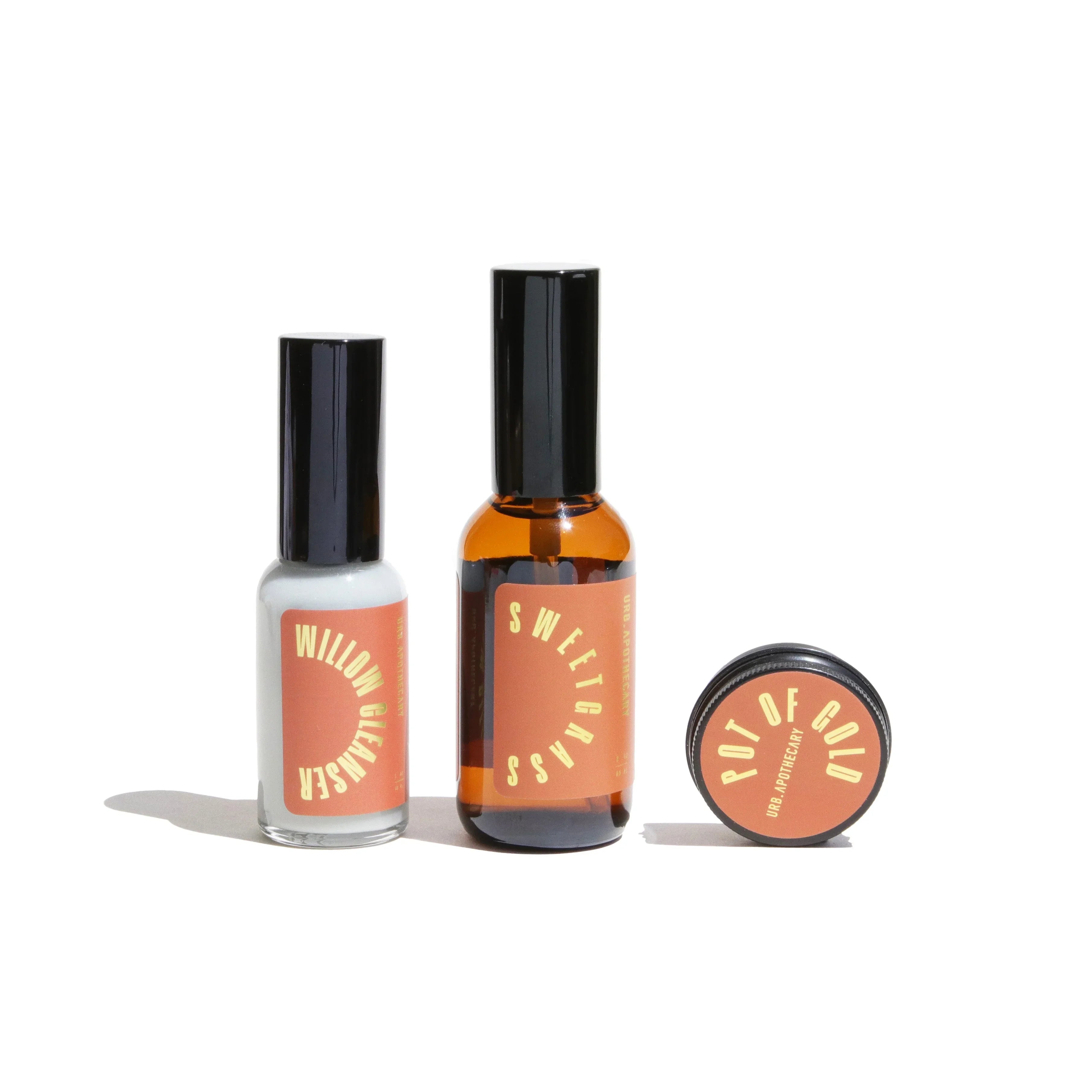 URB APOTHECARY Daily Vitality Trio with Willow Cleanser - Prone Skin