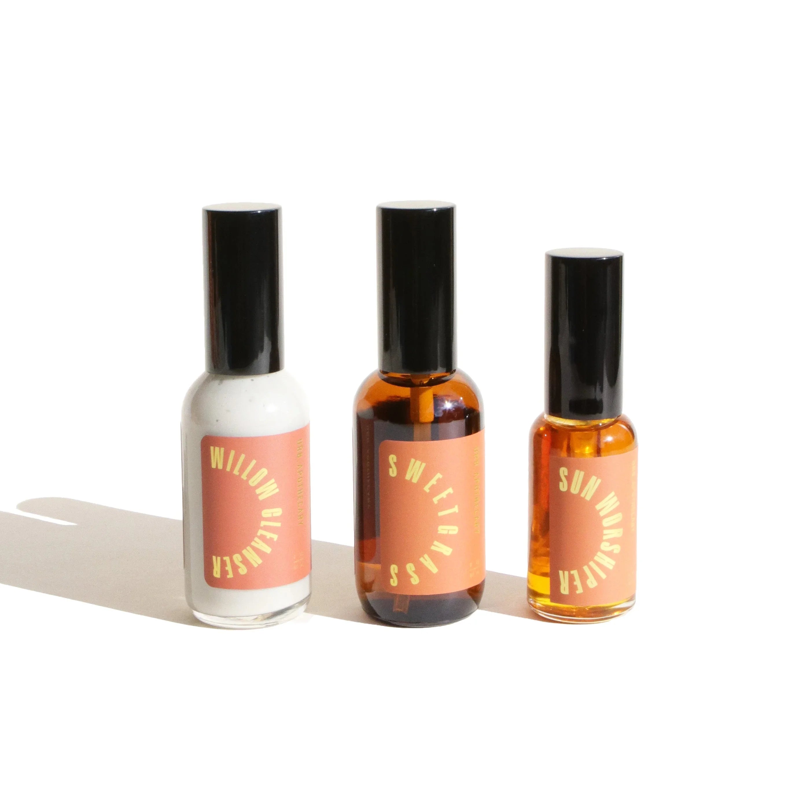 URB APOTHECARY Daily Vitality Trio with Willow Cleanser - Prone Skin