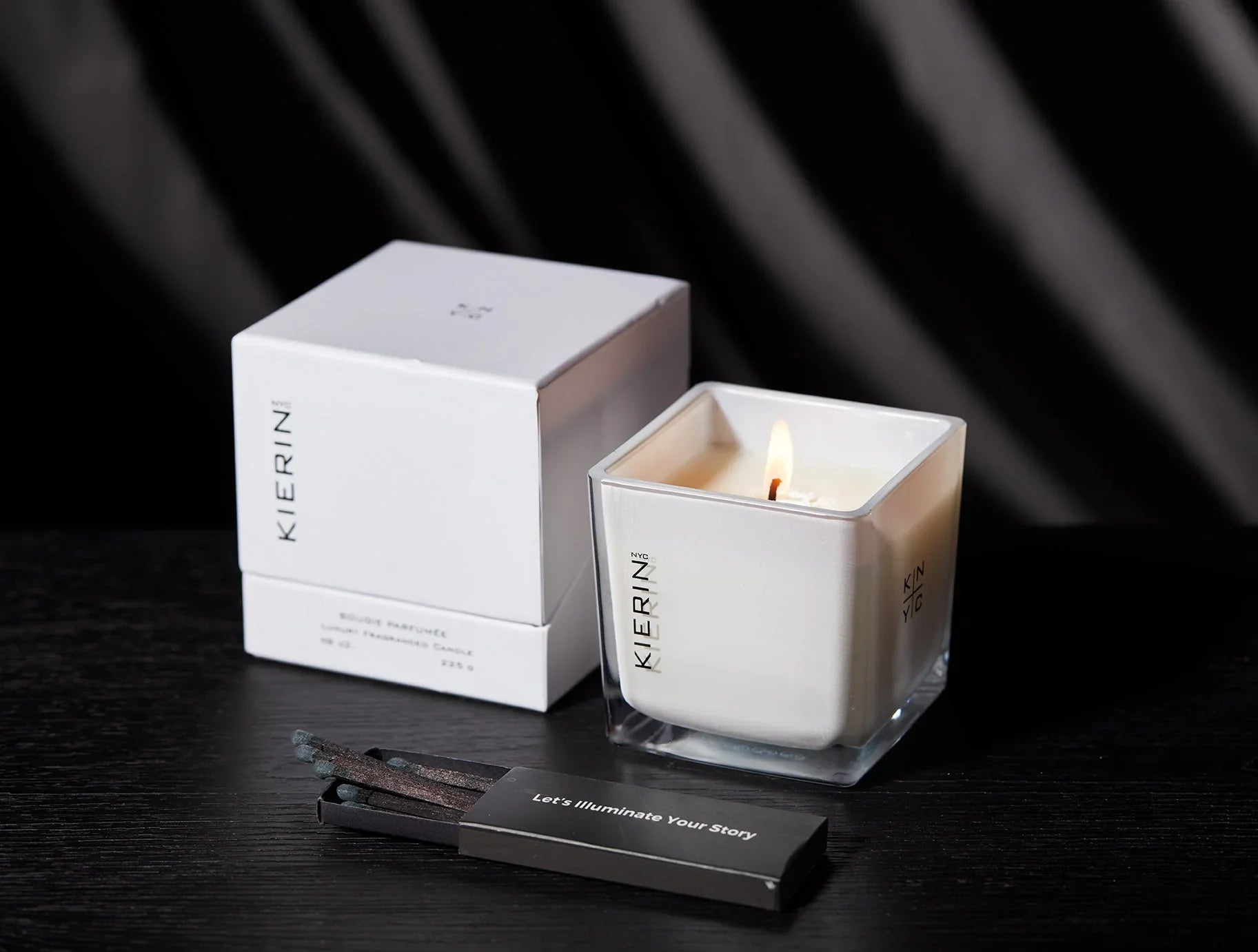 KIERIN 10 A.M. FLIRT SCENTED CANDLE