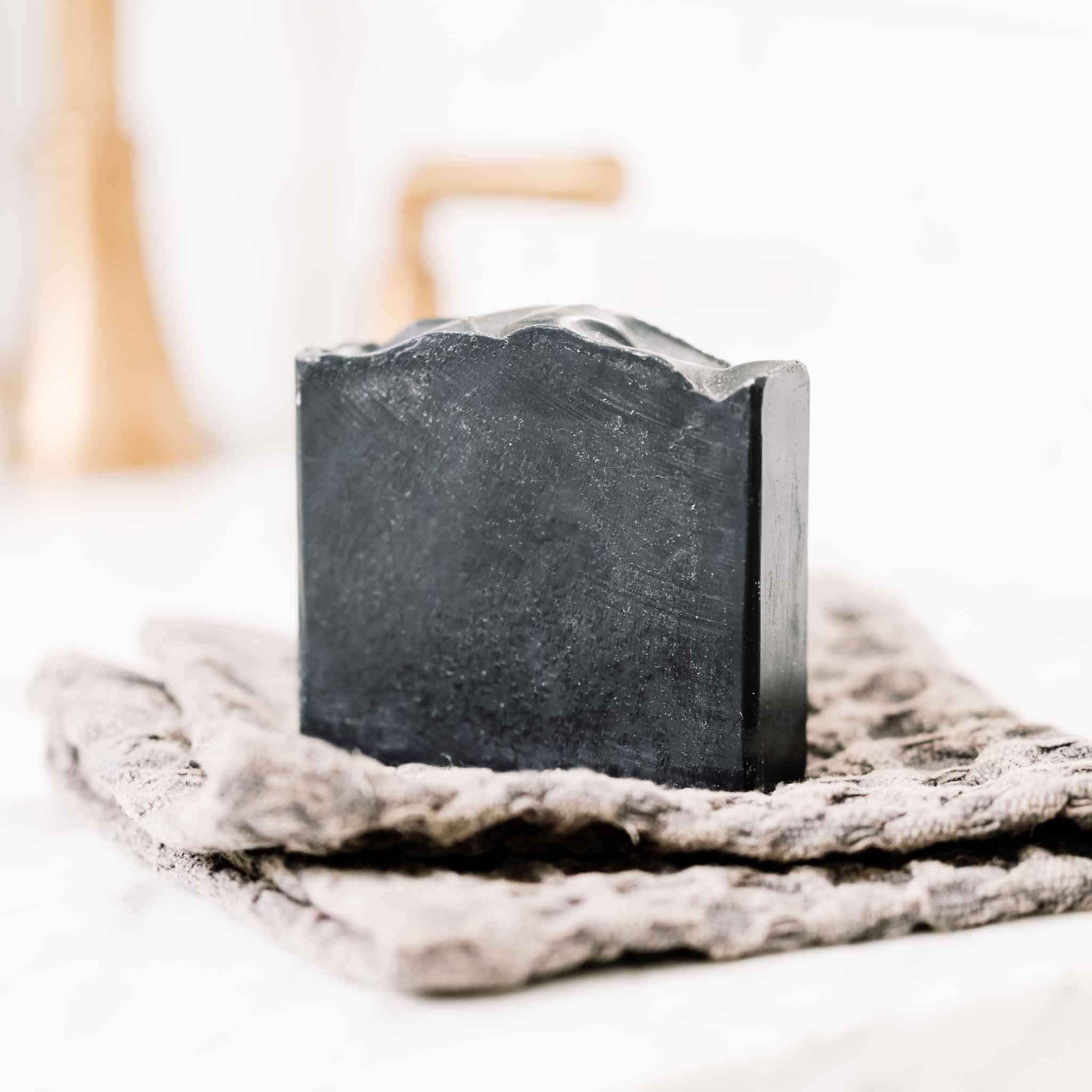 Pretty farm girl Clarifying Charcoal Bar Handmade Tallow and Goat Milk Soap Bar
