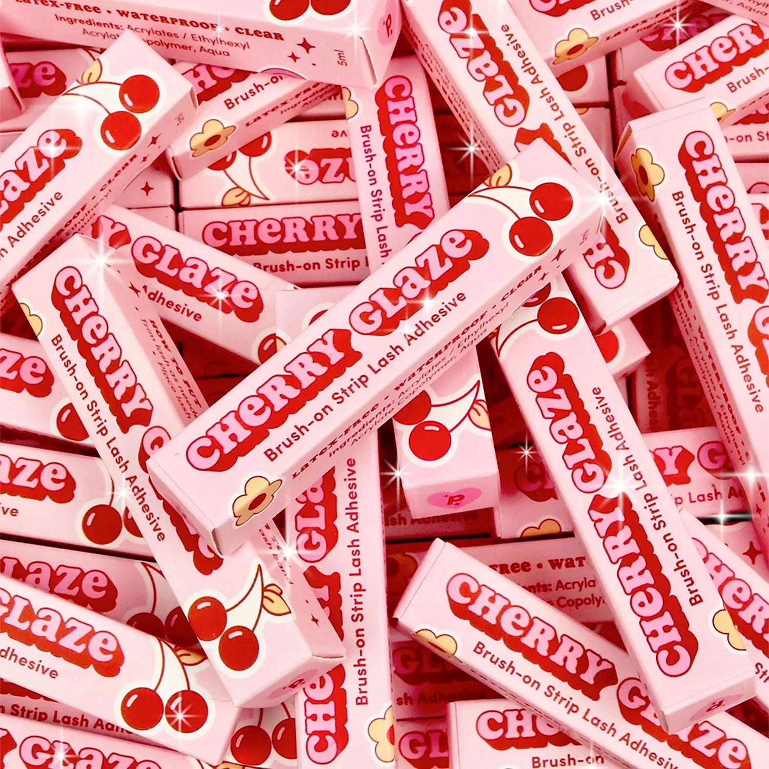 Pink Purée Cherry Glaze Adhesive