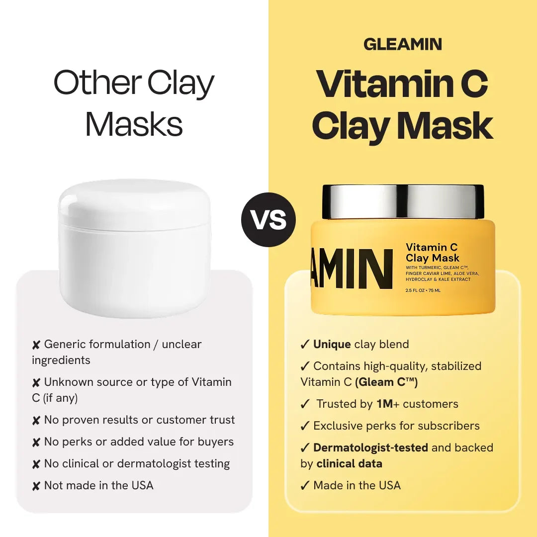 Gleamin Jumbo Vitamin C Clay Mask