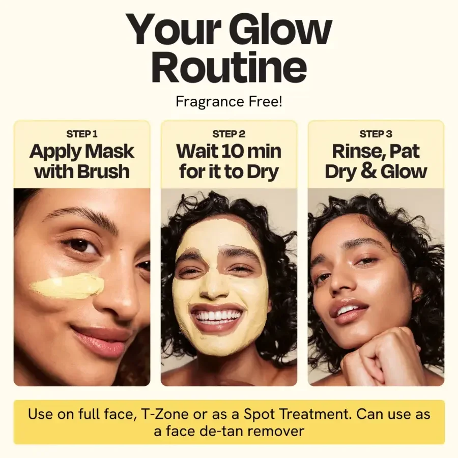Gleamin Jumbo Vitamin C Clay Mask