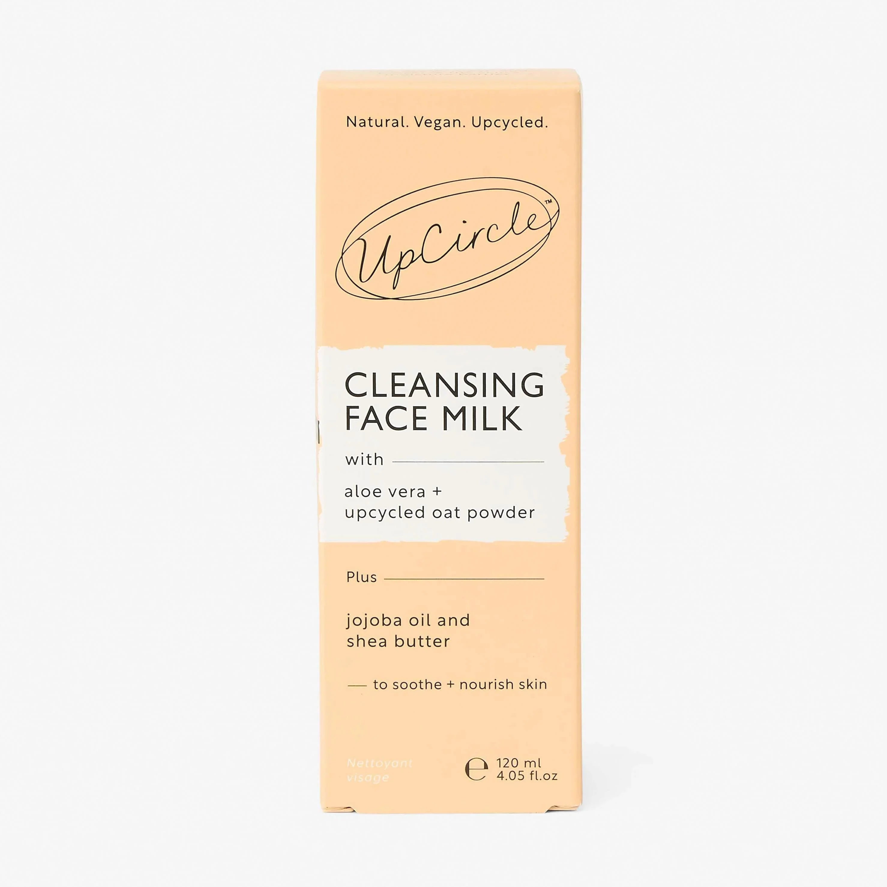 UpCircle Cleansing Face Milk with Oat Powder + Aloe Vera